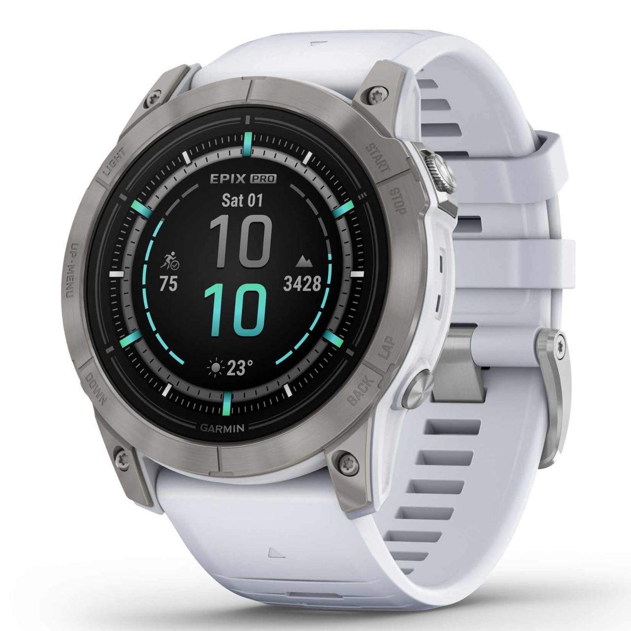 Garmin Epix Pro Gen 2 Sapphire 51mm GPS HRM Titanium Bluetooth Smartwatch A