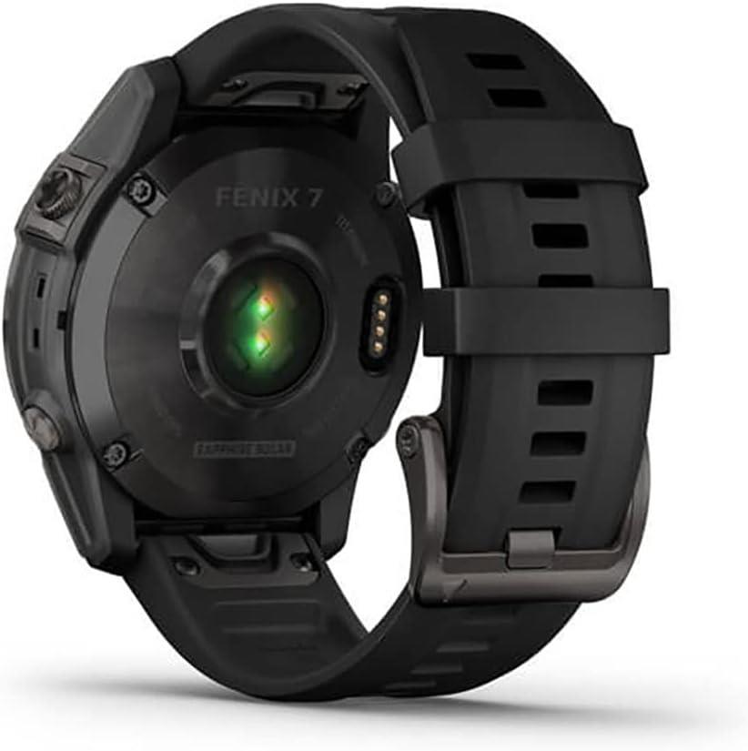 Garmin Fenix 7 Solar 47mm Slate GPS HRM Bluetooth Fitness Tracking Smartwatch A