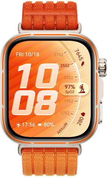 Huawei Watch Fit 5 Pro 44mm GPS HRM Bluetooth Fitness Running Orange Smartwatch