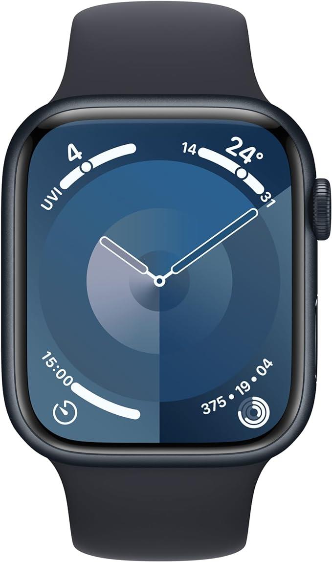 Apple Watch Series 9 45mm GPS Wi-FI Bluetooth Midnight Smartwatch A2980 A