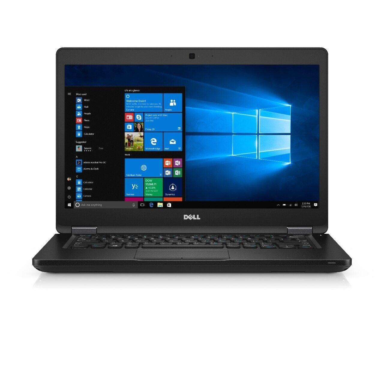 Dell Latitude 5480 14'' i5-6300U 256GB 16GB FHD Windows 10 Pro Black Laptop